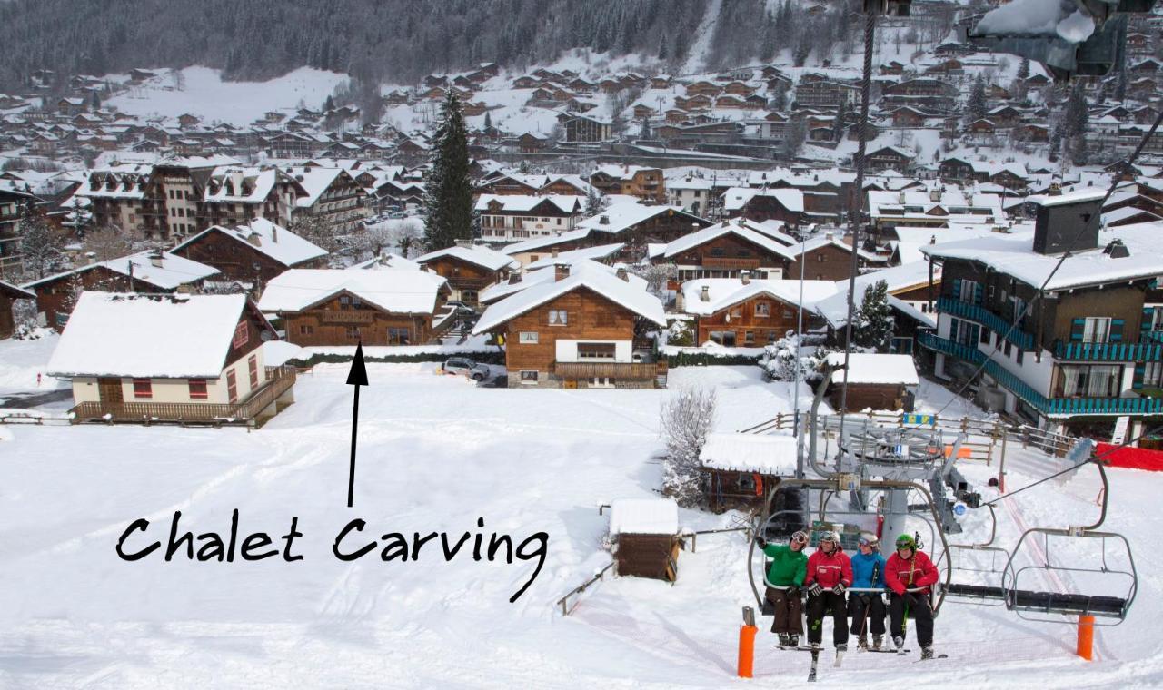 Simply Morzine - Chalet Carving ภายนอก รูปภาพ